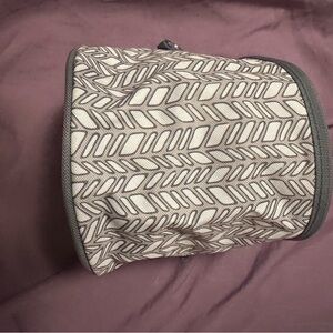 Gray and White Thirty-one Storage Bin